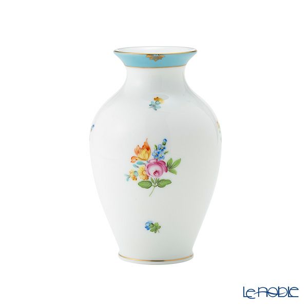 ヘレンド (HEREND) ローズチューリップ ブルー RTFB ベース 14cm 07003
