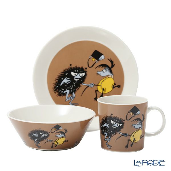 アラビア（ARABIA） ムーミン スティンキー 3ピースセット プレート