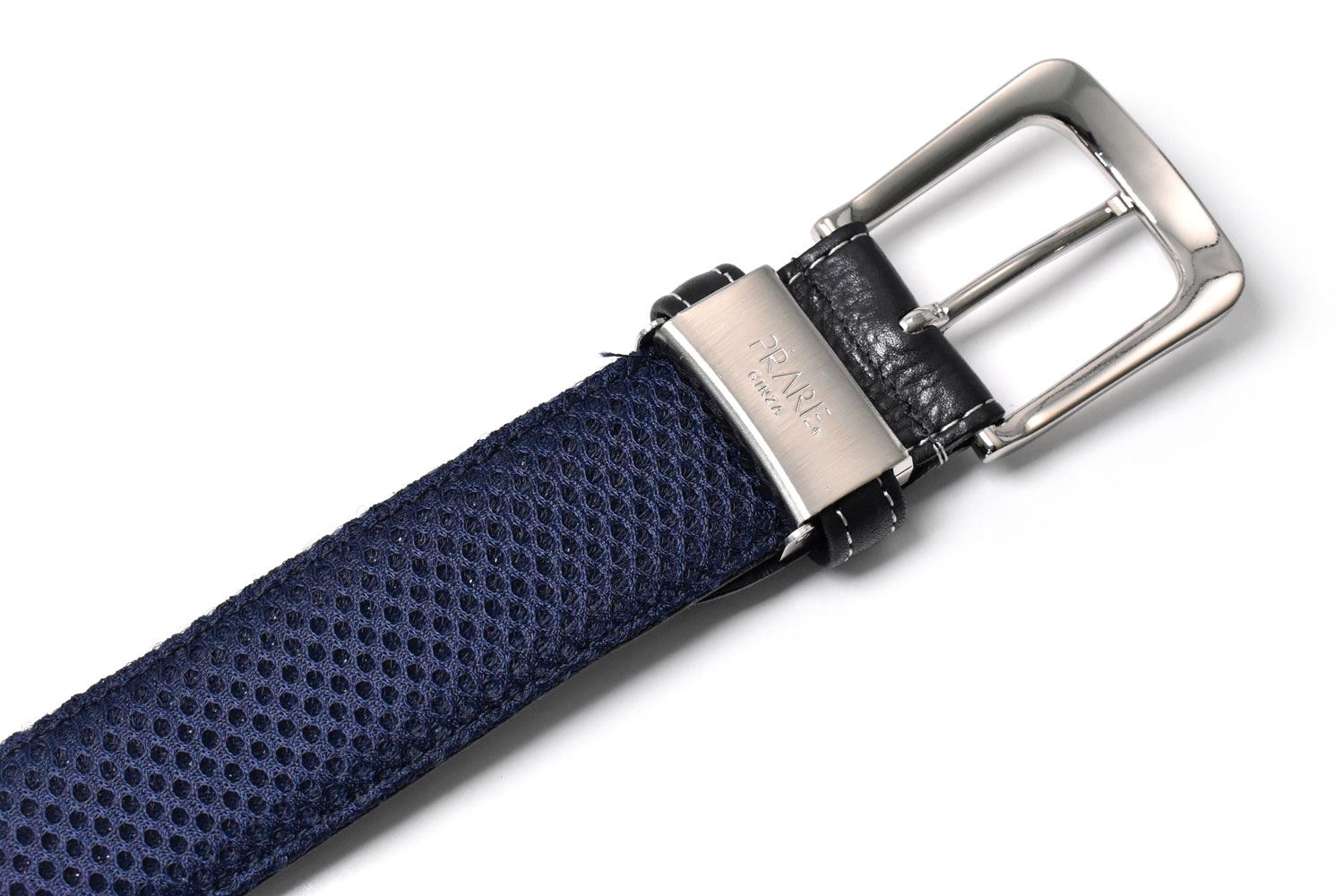 Cool Mesh（クールメッシュ）牛革 メンズ カジュアルベルト 35mm幅