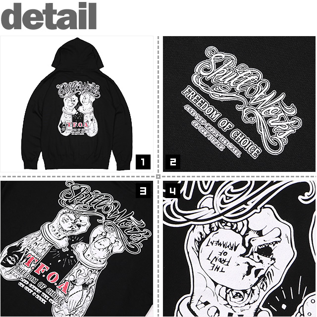 クローズ ワースト) CROWS×WORST 5th SKULL WORKS タトゥーハンド