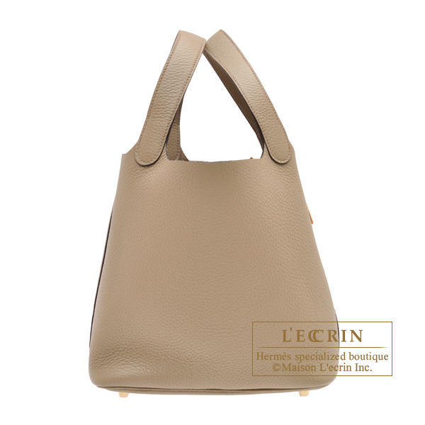 エルメス ピコタンロック22/MM ベージュマルファ トリヨンクレマンス