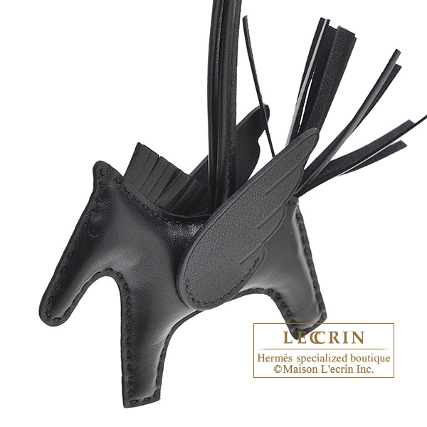 エルメス ロデオチャームペガサスPM ブラック アニョーミロ/スイフト