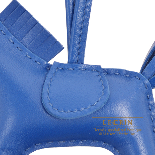 エルメス ロデオチャームPM ブルーフランス アニョーミロ | エルメス