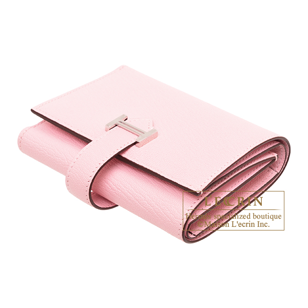 エルメス ベアンコンビネ ローズサクラ シェブルミゾル シルバー金具