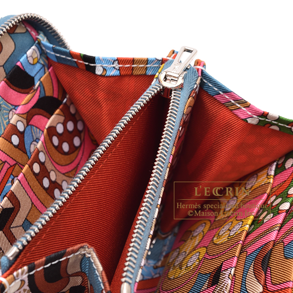 エルメス アザップ シルクイン コンパクト ブルージーン/ ブルージーン