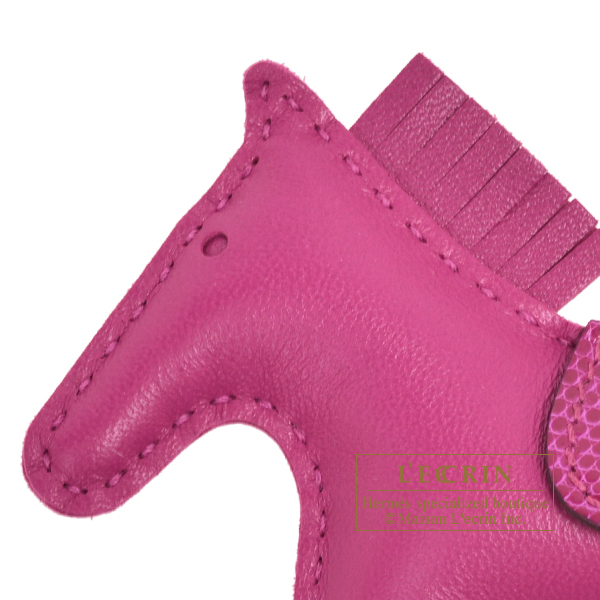 エルメス ロデオチャームタッチPM ローズパープル アニョーミロ