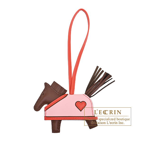 エルメス ロデオチャーム ロベオ・クールPM テール/カプシーヌ/ローズ