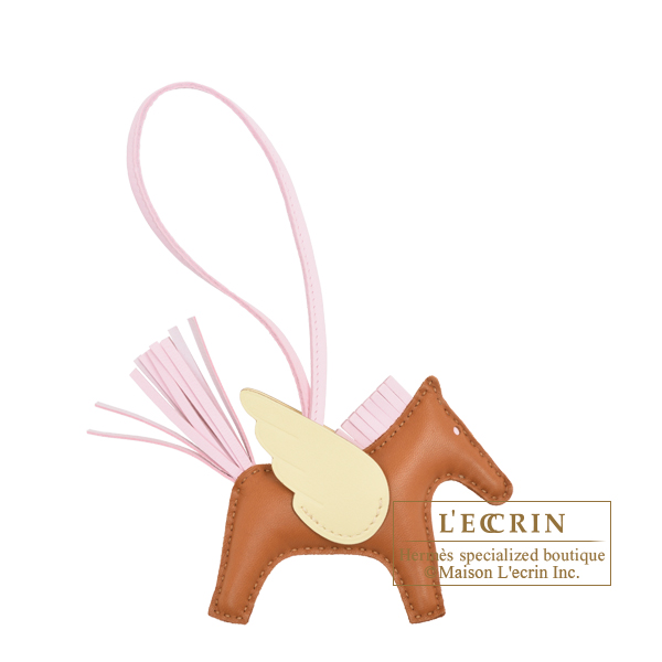 エルメス ロデオチャームペガサスPM ゴールド/ローズダーリン/ジョーヌ