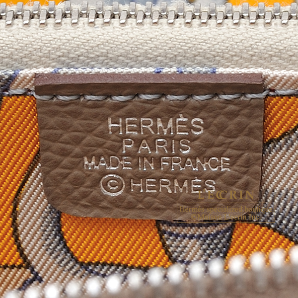 エルメス アザップ シルクイン コンパクト エトゥープ/ パールグレー