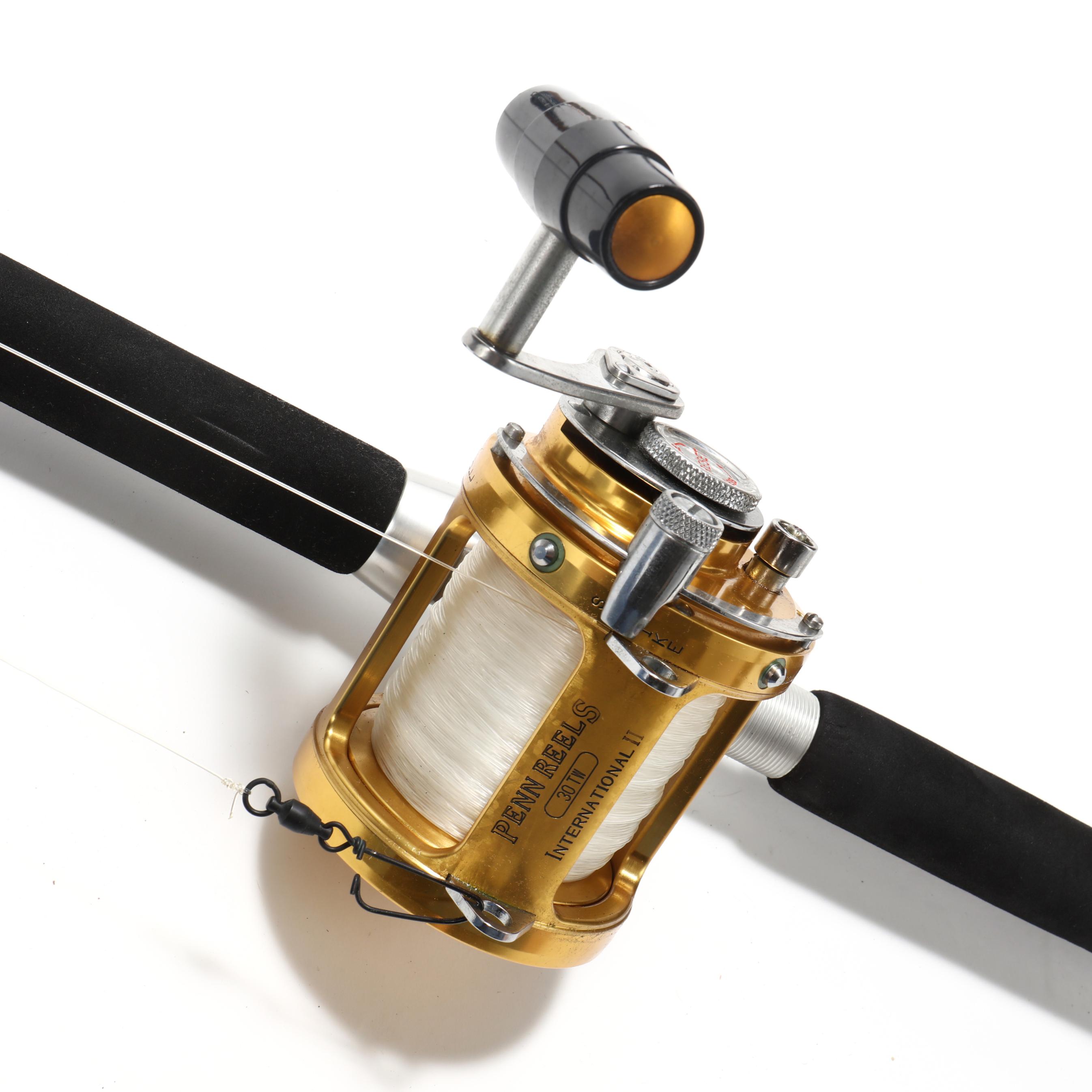 Two Penn International II 30TW Reels on Custom St. Croix Seafari