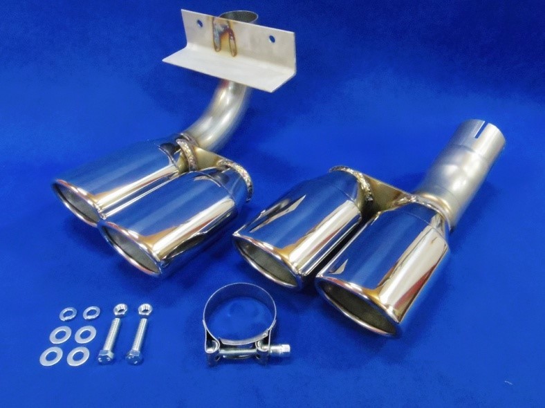 50プリウス専用 左右セット（メイン側＆ダミー側）デュアル出し