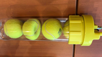 テニスボール空気圧維持・回復装置】ボールレスキュー（Ball Rescuer