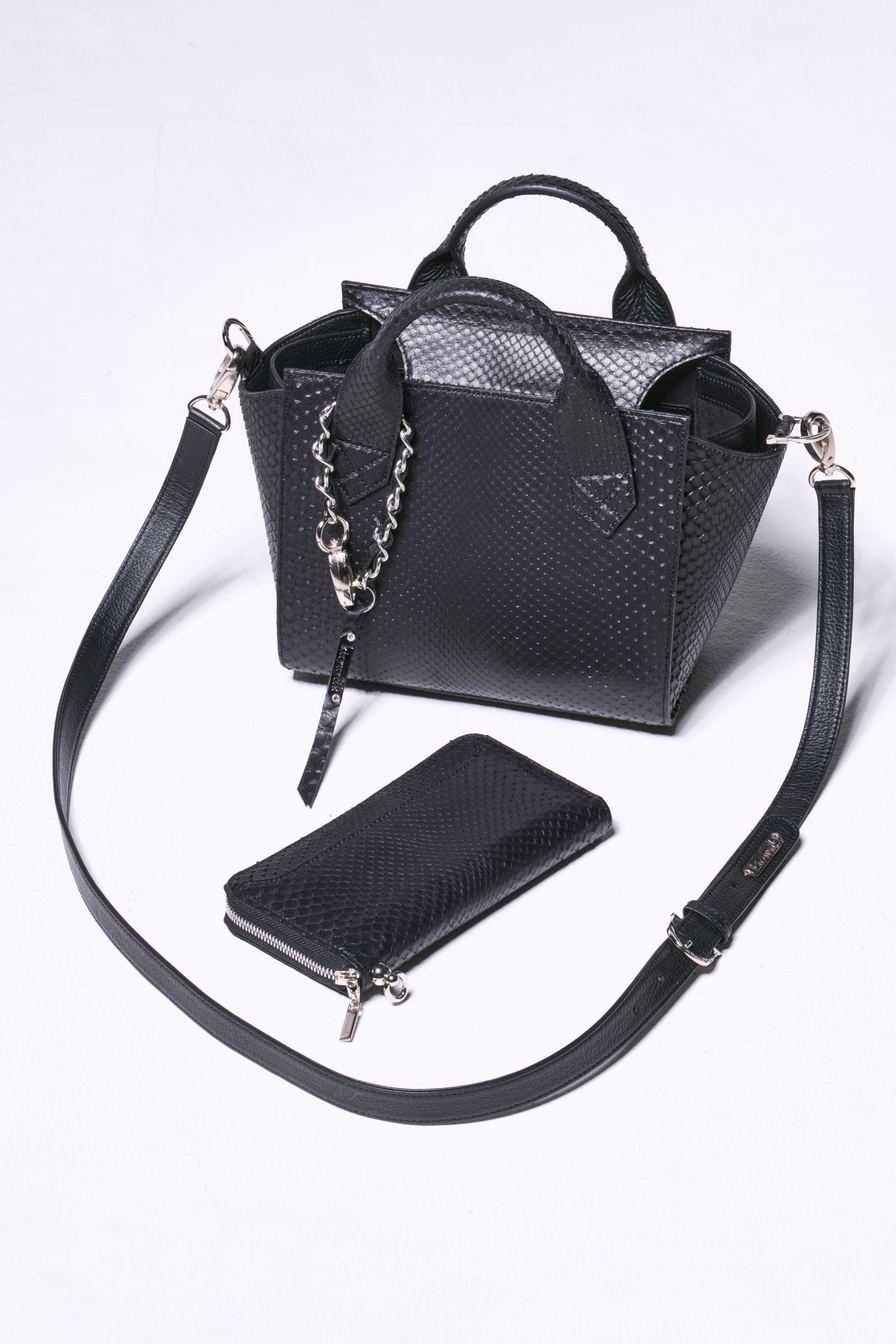 kiryuyrik - Python Round Zipp Slit Wallet / パイソン ラウンド