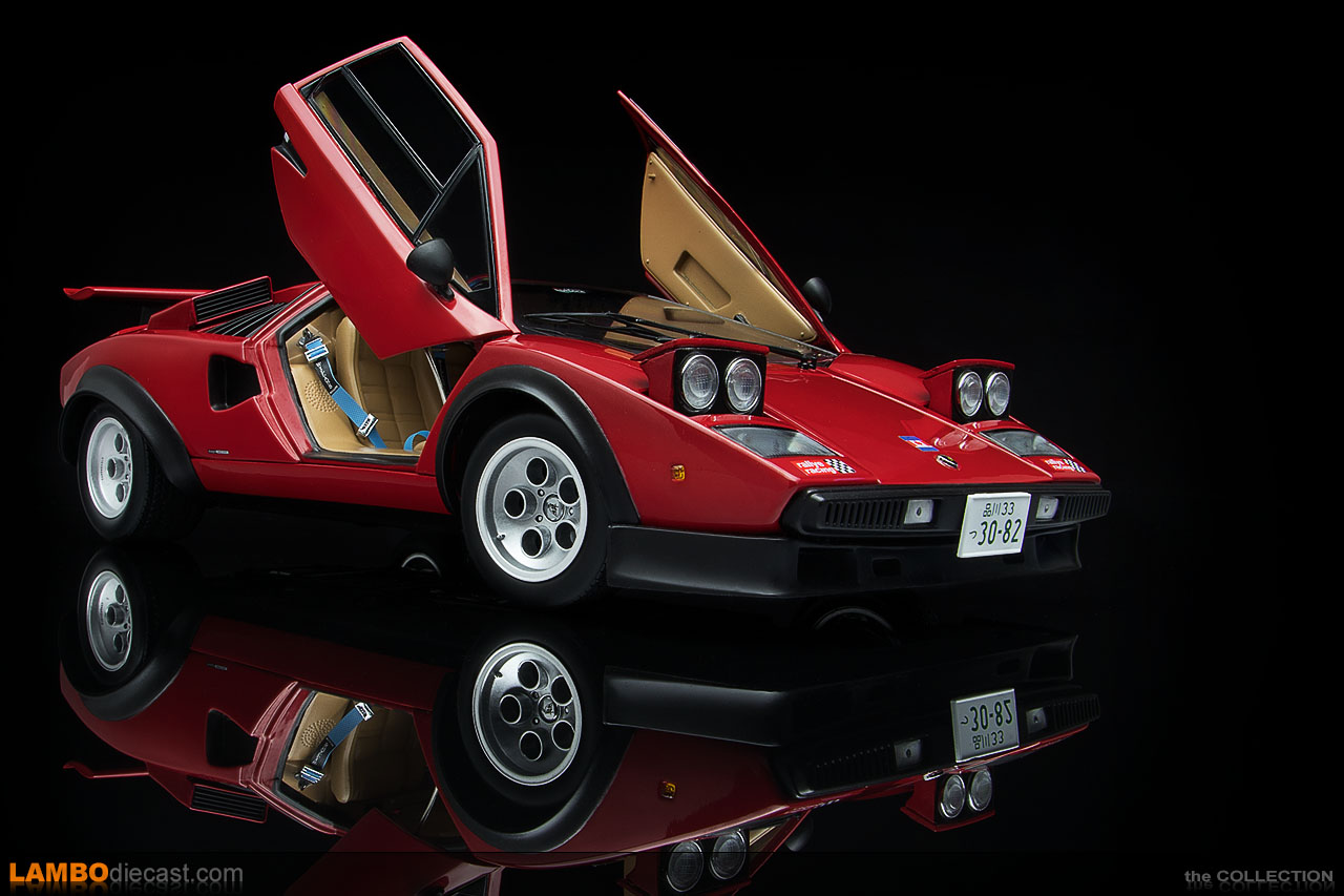 The 1/18 Lamborghini Countach LP500S from Kyosho, a review by