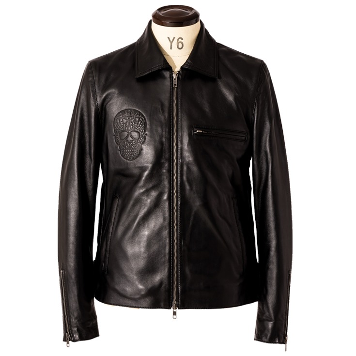 CRAZY RIDER 本革 シングルライダース メンズ クレイジーライダー