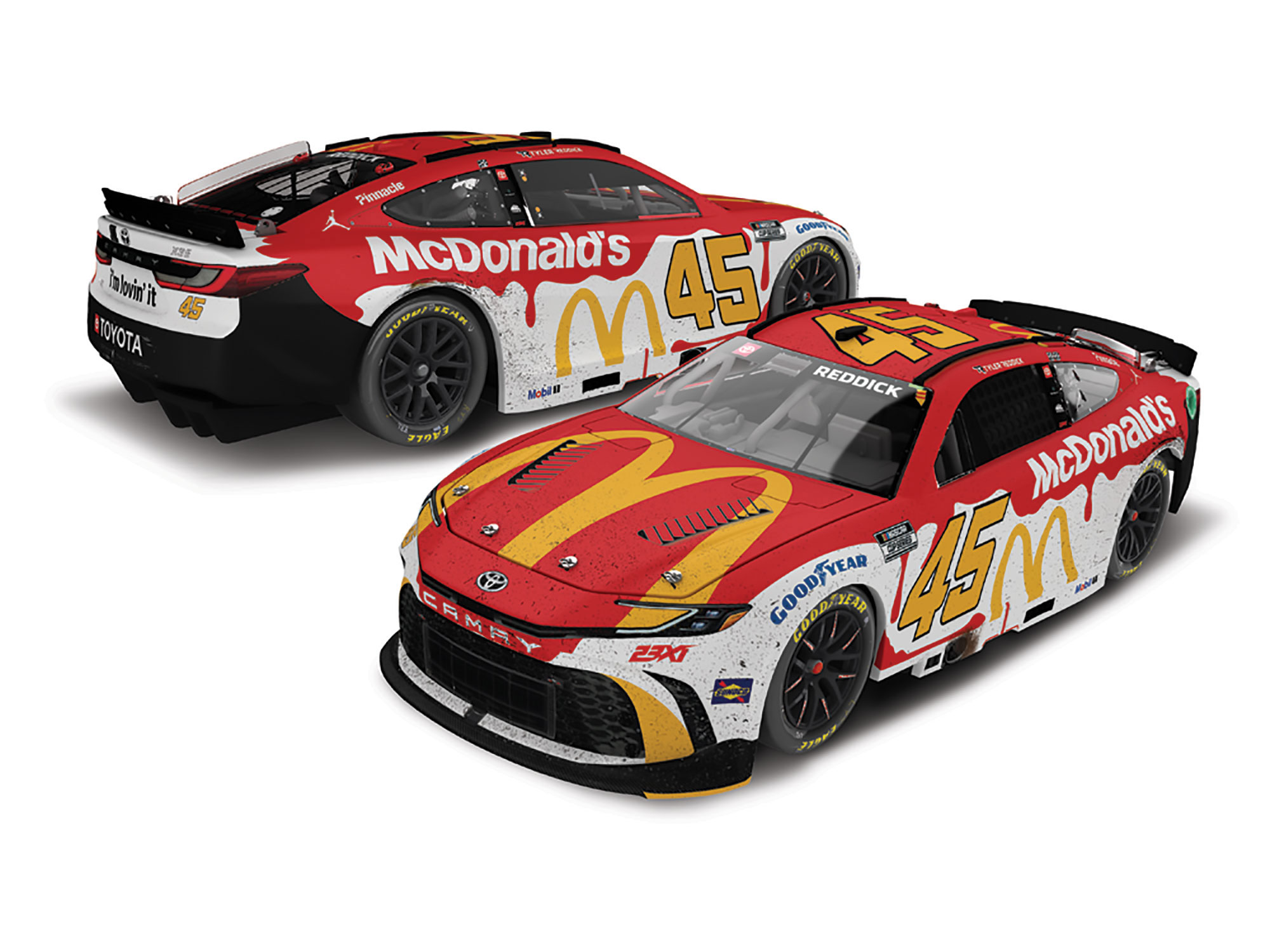 TYLER REDDICK 2024 MCDONALD'S MICHIGAN RACED WIN 1:24 ELITE DIECAST