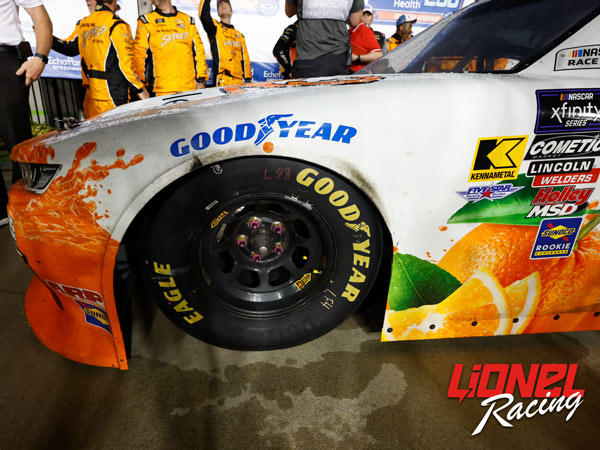 NICK SANCHEZ 2025 SPIKED COOLERS ECHOPARK RACED WIN 1:24 ARC DIECAST