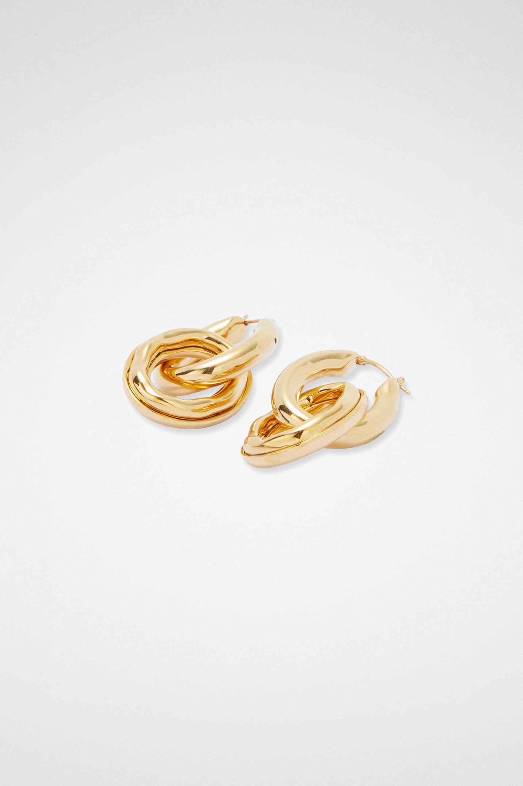 Jil Sander Gold Fibres Women's Earrings