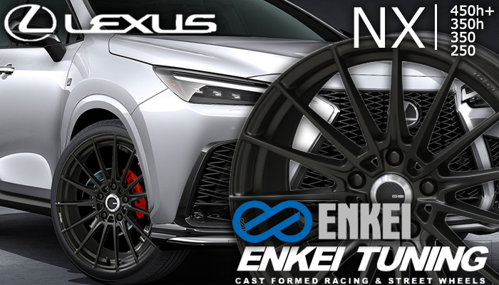 レクサスNX 20系用 ホイール＆タイヤセット(エンケイチューニング FC01