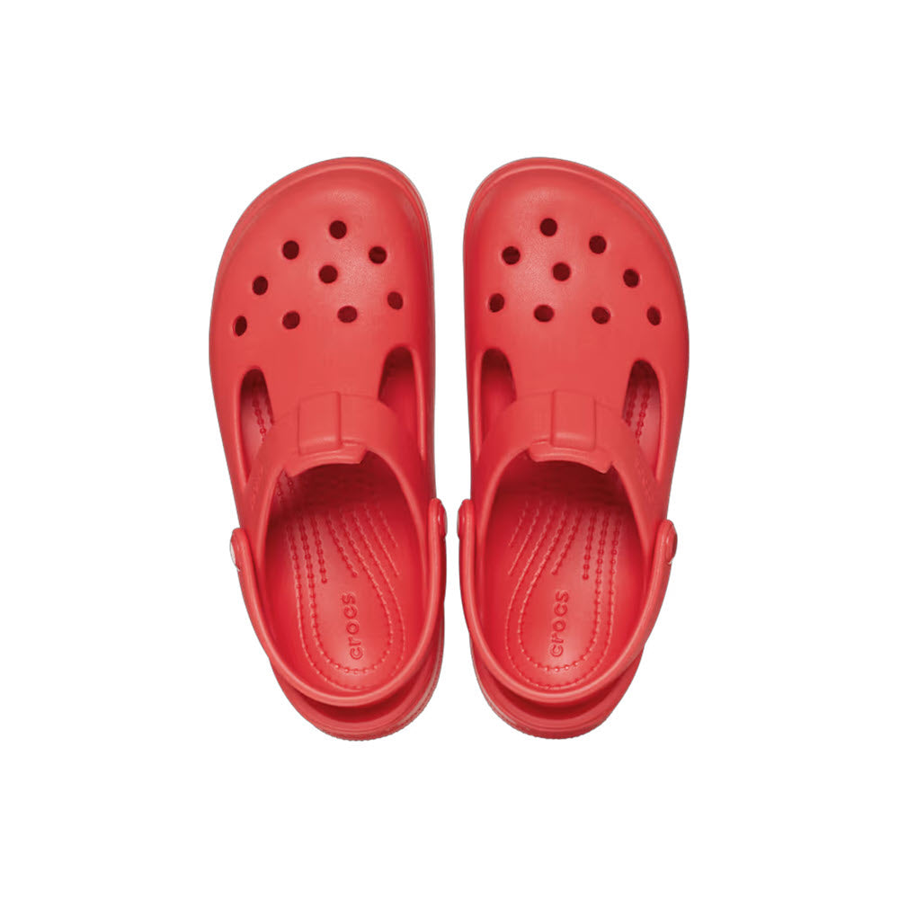 CROCS CLASSIC MARY JANE CLOG CHERRY RED - KIDS - Lamey Wellehan Shoes