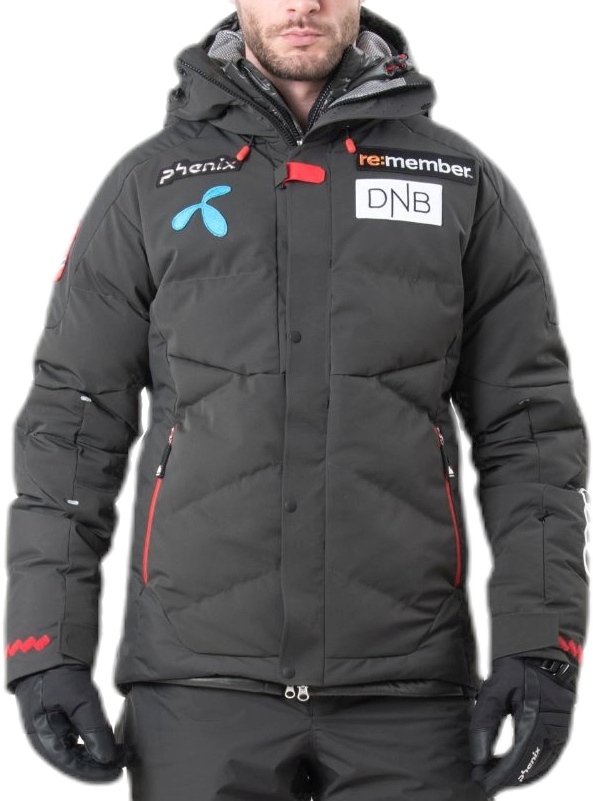 Ski down jacket Phenix Norway Alpine Team Hybrid Down Jacket - off