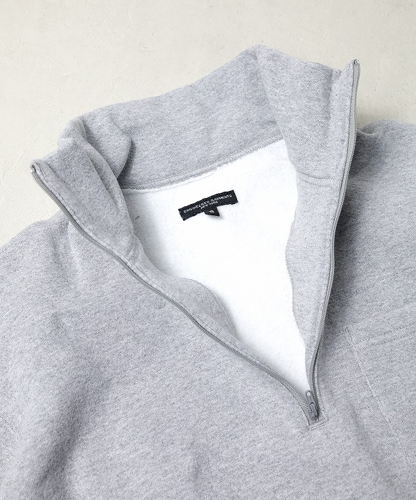 エンジニアド ガーメンツ/Engineered Garments Zip Mock Neck - 12oz