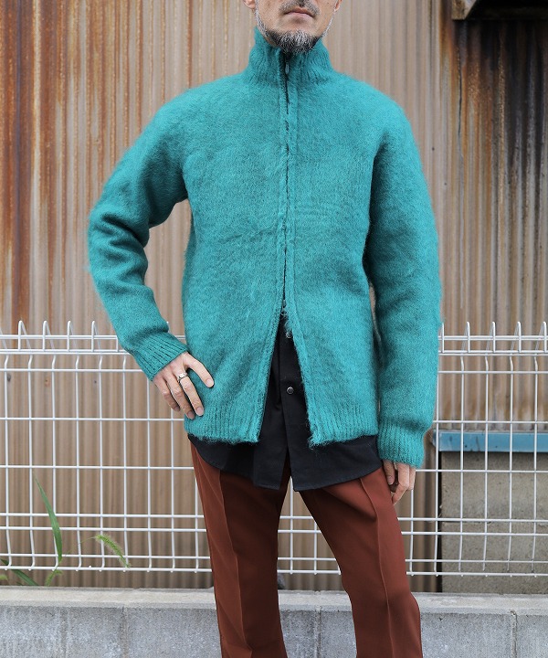 ニードルズ/Needles Zipped Mohair Cardigan - Solid（全4色