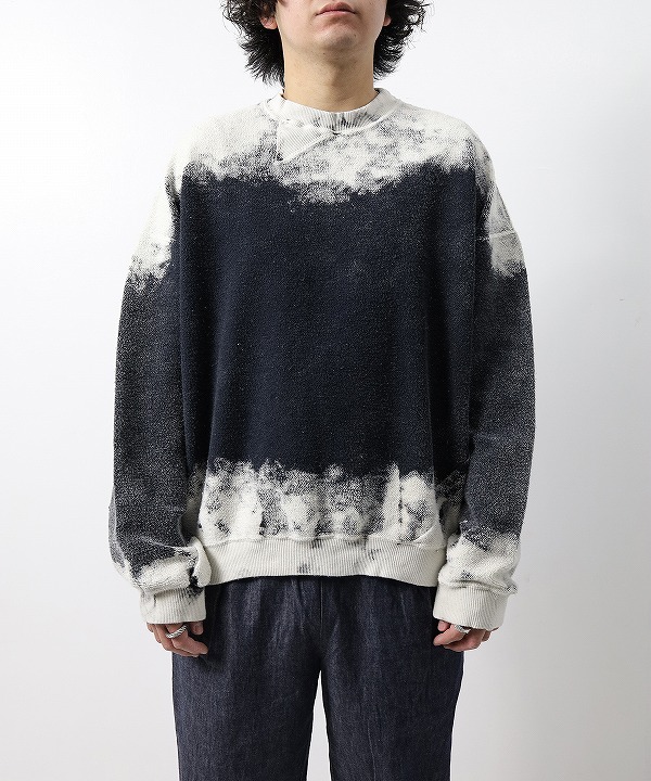 NOMA t.d./ノーマ ティーディー HandDyed Reverse Twist Sweat