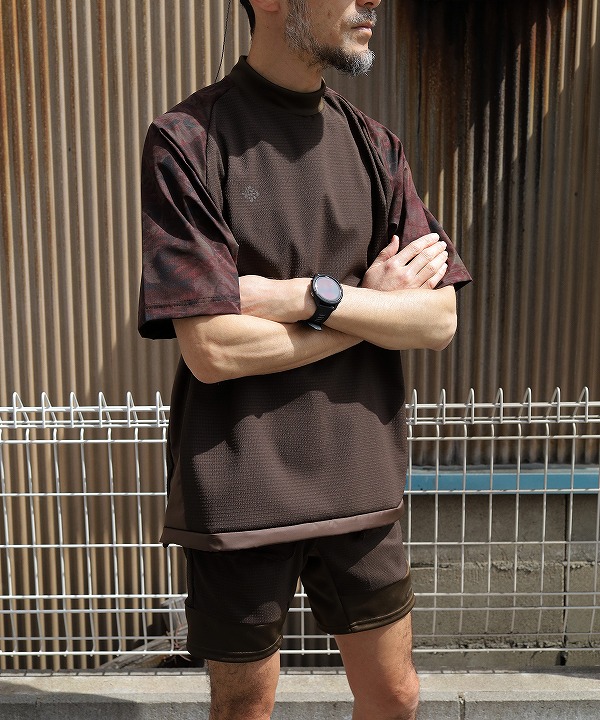 リョウゲン/RYOGEN DEAD LEAF MOCK NECK H/S TEE（全3色