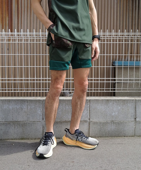 RYOGEN DEAD LEAF BIG POCKET SHORTSとCAP RYOGEN(リョウゲン) DEAD