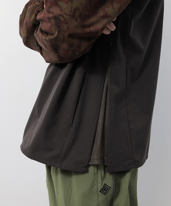 リョウゲン/RYOGEN DEAD LEAF RAGLAN HALFZIP SHIRT（全2色