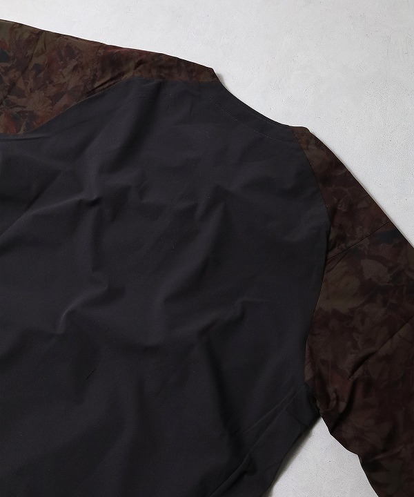 リョウゲン/RYOGEN DEAD LEAF RAGLAN HALFZIP SHIRT（全2色