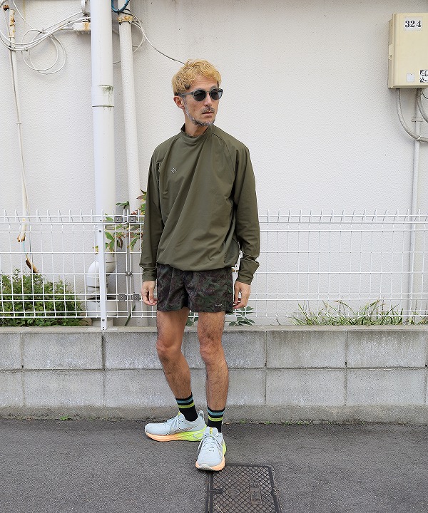 リョウゲン/RYOGEN ODD MOCK NECK L/S TEE (全3色)[カットソー・T