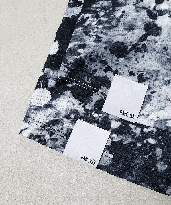 アンドモス/&MOSS SOFT DRY MESH NO SLEEVE T-SHIRT (全2色)[トップス