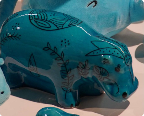 エジプトの可愛い青カバ君グッズをご紹介｜MMMブティック