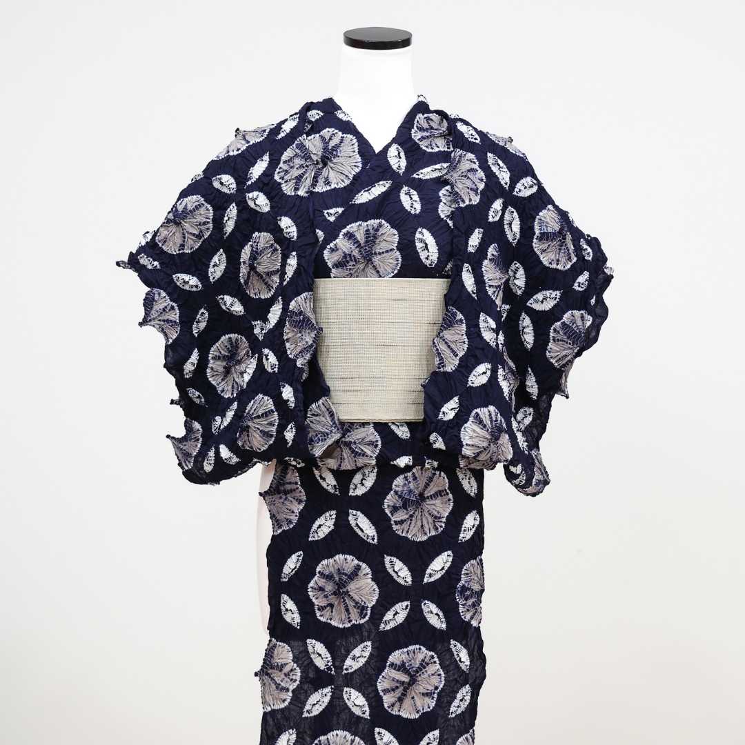 有松絞・浴衣「七宝ぼうろ」 | 普段着きものもたはん