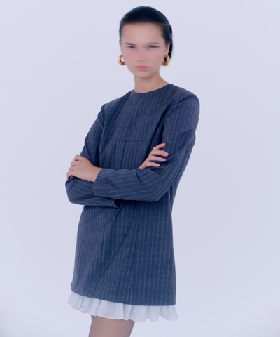 KISHIDAMIKI jacket dress - mousses