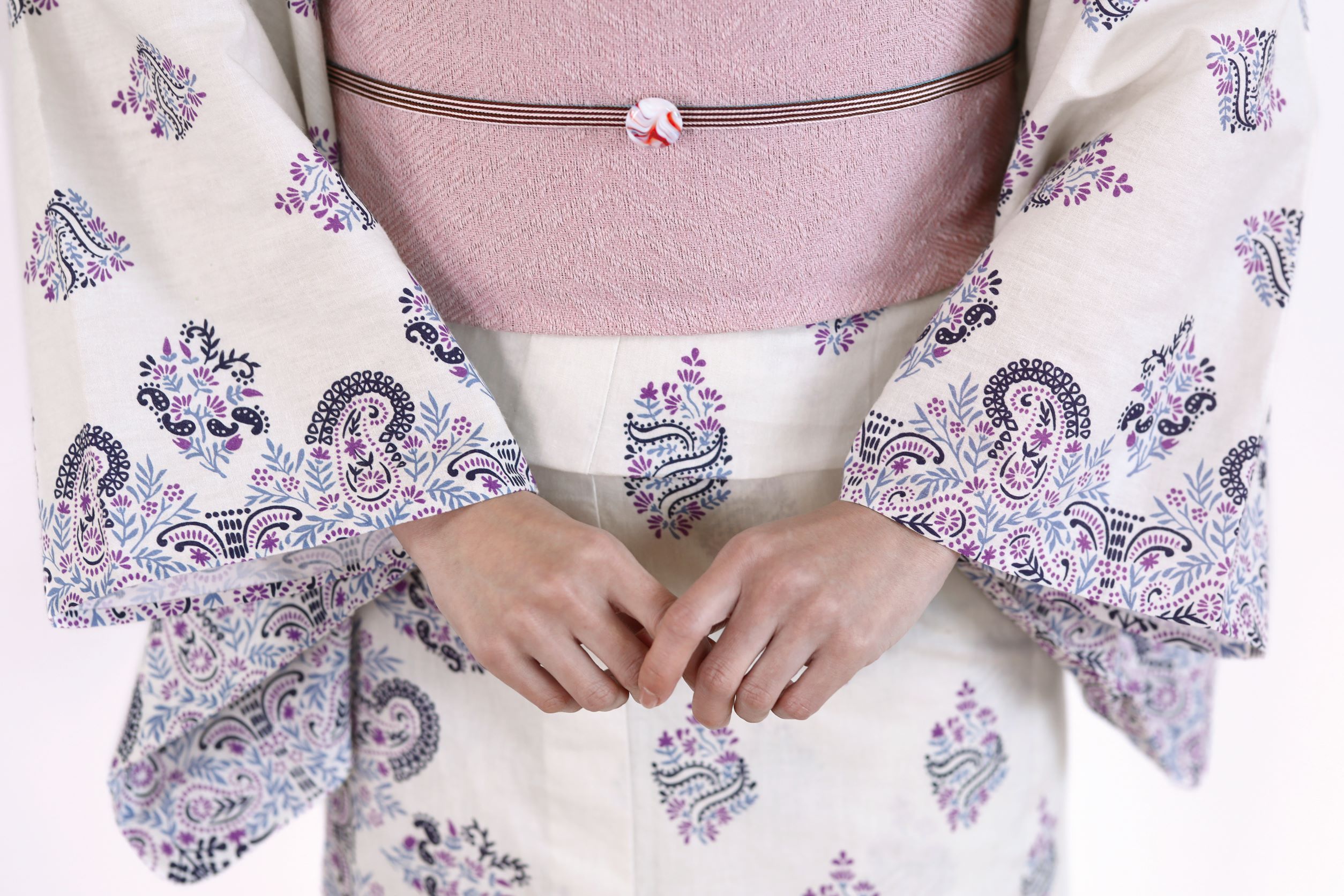 5-9きもの 5-9帯 オルン兵児帯 「サンドアート」 サクラ OLN 福岡市南