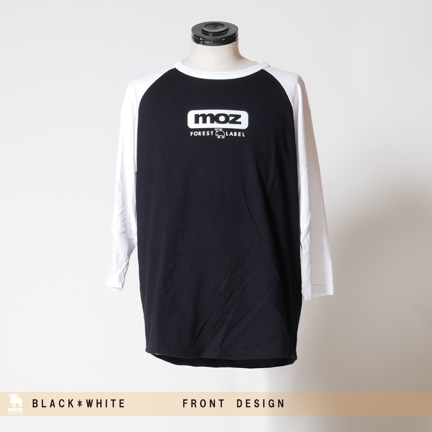 moz FOREST LABEL ラグランTシャツ◇