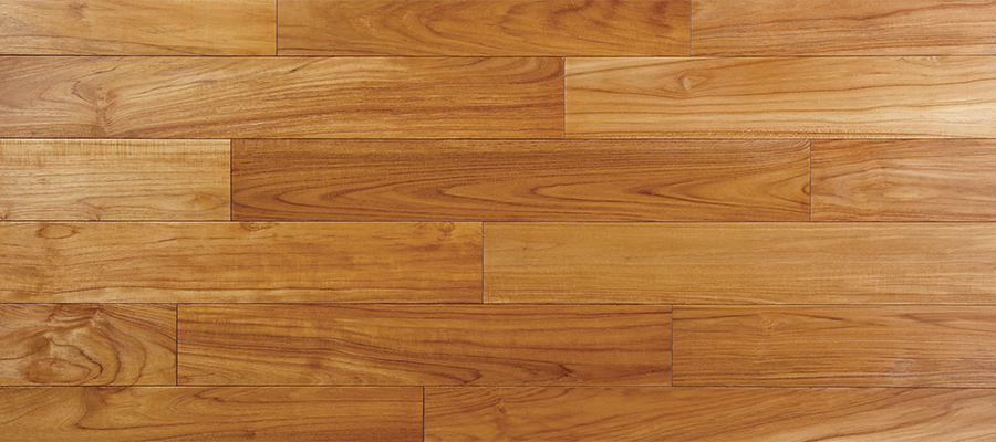 チーク 無垢フローリング 150mm巾 ｜マルホン