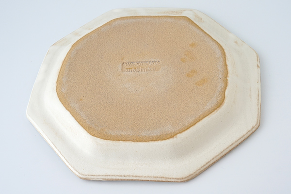 わかさま陶芸 八角プレート kinari｜和食器の通販 monsen