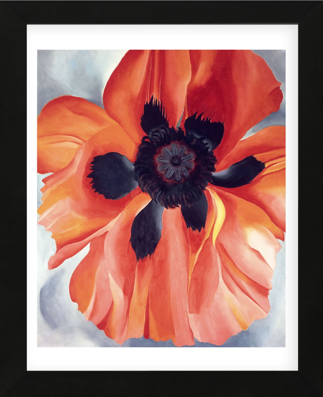 Red Poppy, No. VI, 1928 (Framed) | McGaw Graphics