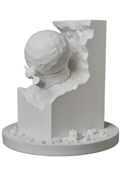 MEDICOM TOY - 彫刻家ドラえもん White Ver.