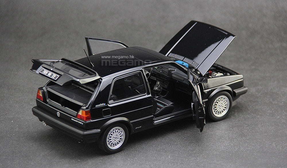 1/18 Norev Volkswagen VW Golf GTI Match 1989 MK2 Black Diecast
