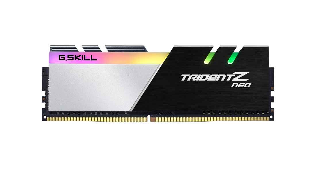 32GB G.Skill Trident Z Neo DDR4 3600MHz PC4-28800 CL18 RGB Dual