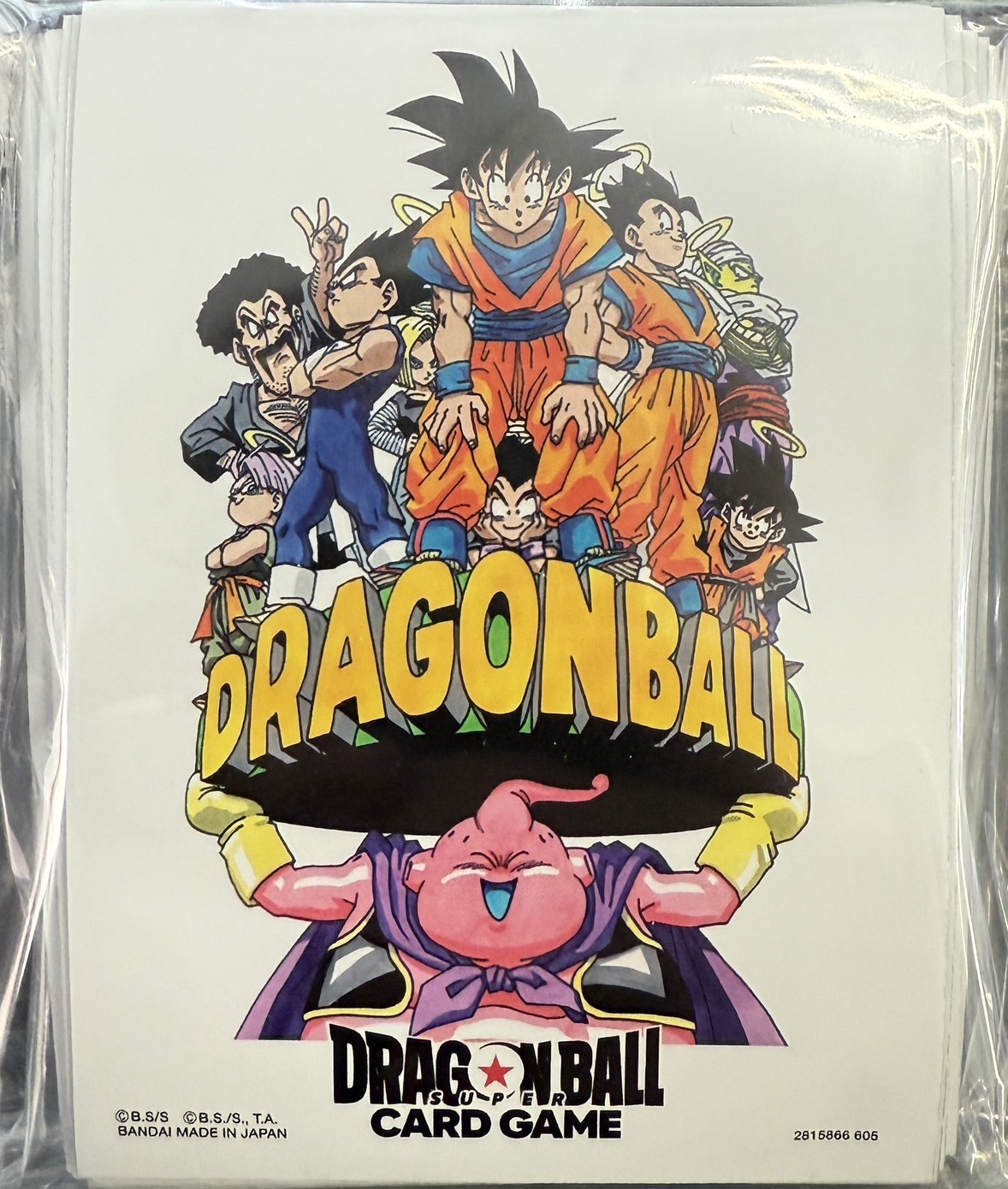 未開封】孫悟空と魔人ブウ/スリーブ64枚 販売ページ｜ドラゴンボール