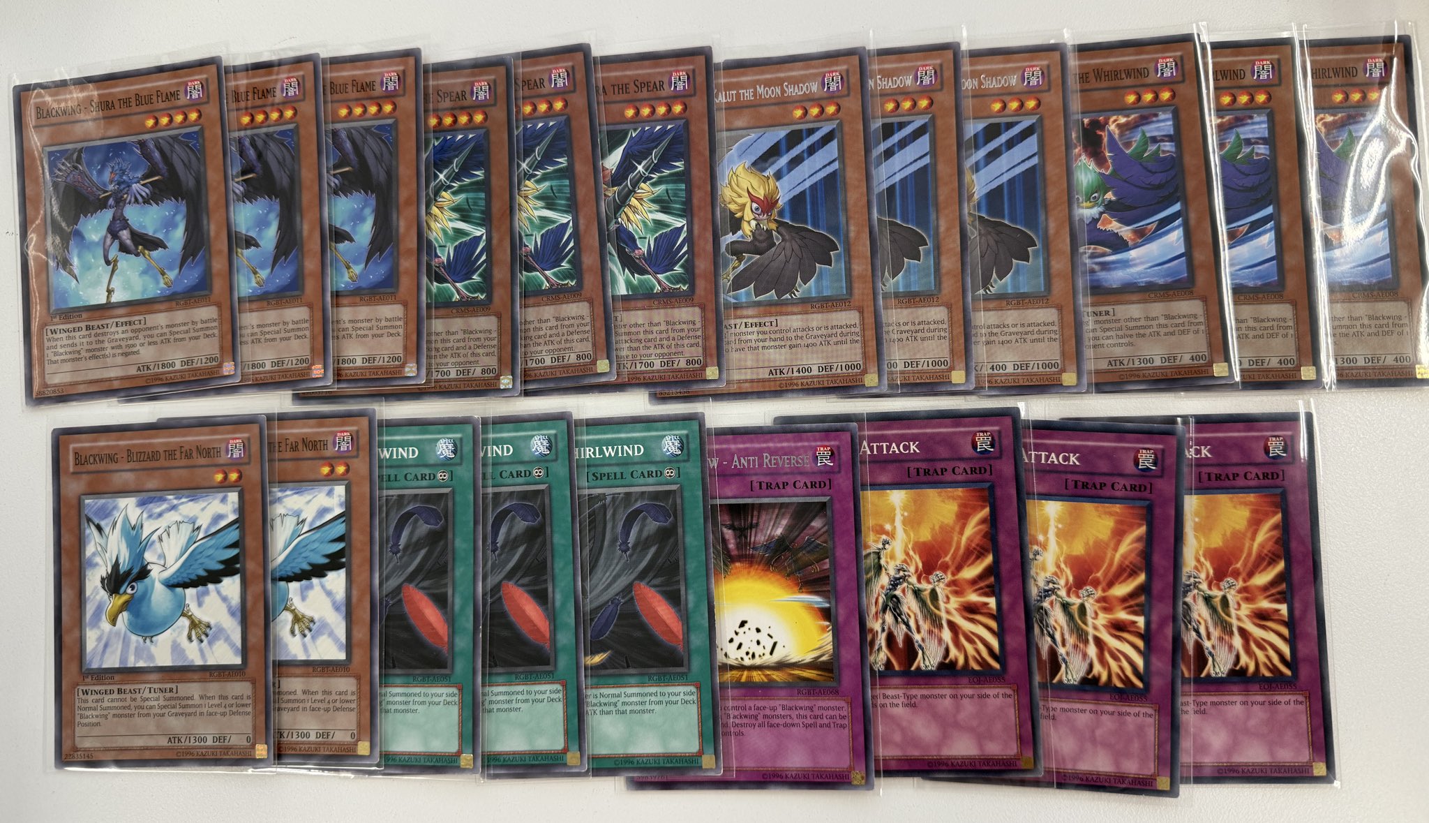 遊戯王 BF ブラックフェザー デッキパーツ スリーブ付き - 遊戯王OCG