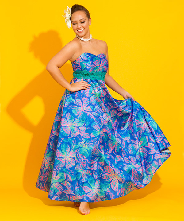 マウナロア【Maunaloa】|フラダンス衣装の専門店|ベアトップドレス