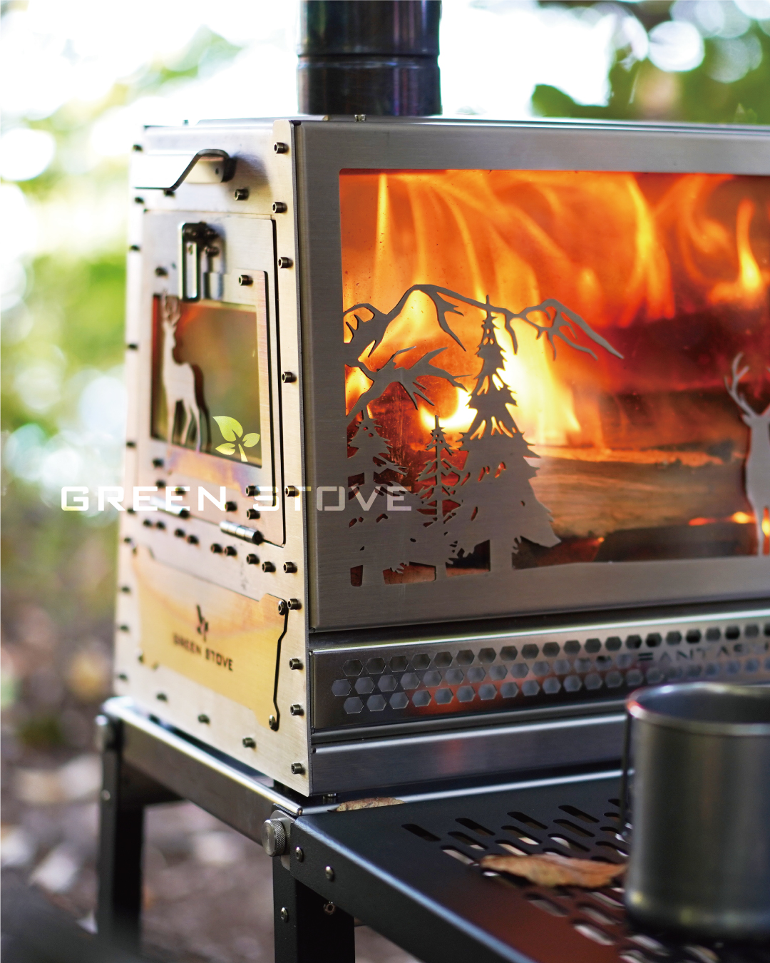 ガード付きグリーンストーブ ガード付きグリーンストーブ 【公式通販】