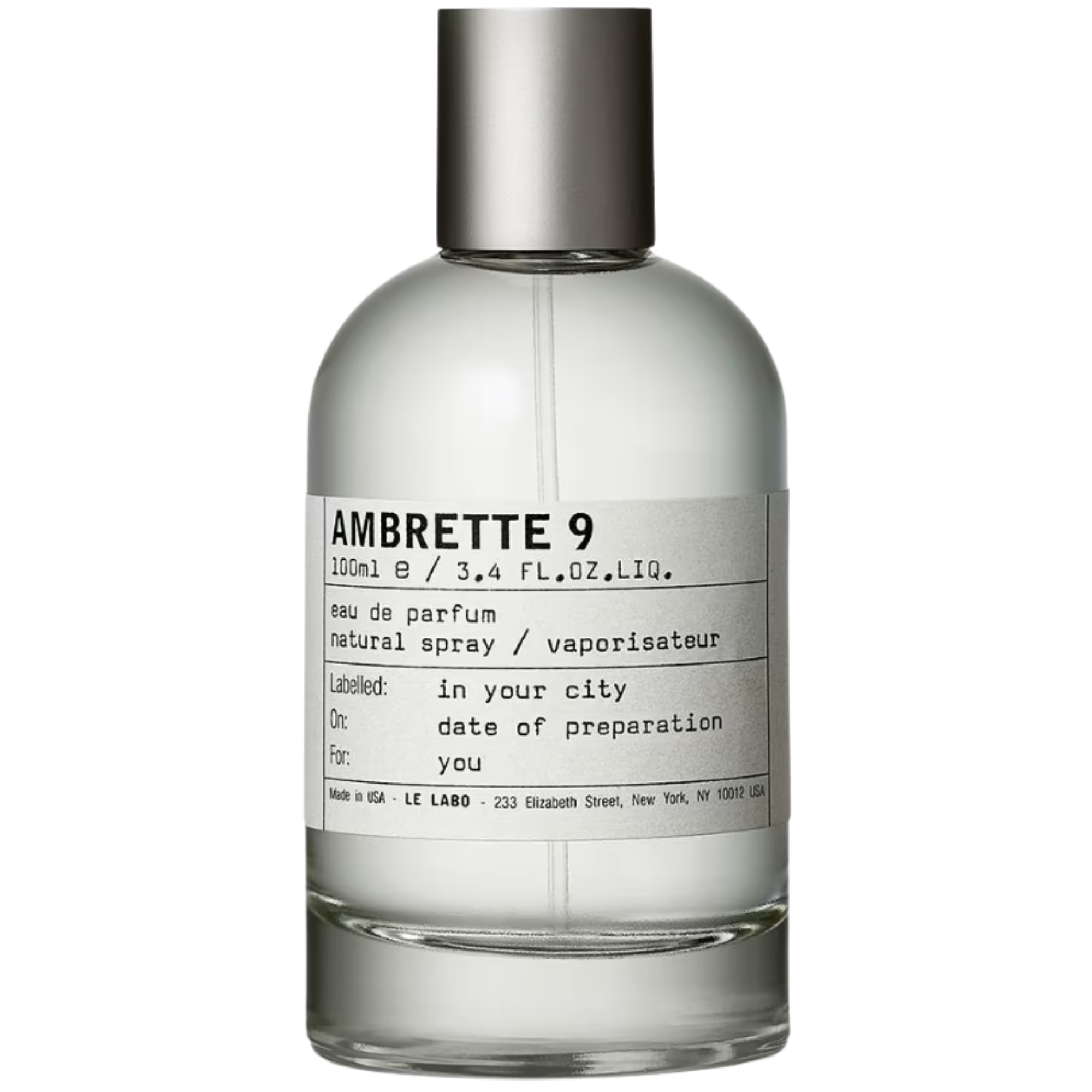 Le Labo Ambrette 9 Unboxed Eau de Parfum Unisex 100ml | MAXAROMA